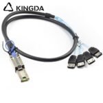 PCIE MINI SAS SFF-8088 26P to 4 E-SATA 7P Server Connection Cable