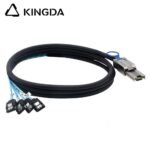 PCIE MINI SAS SFF-8088 26P to 4 SATA 7P Server Connection Cable - Image 2