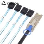 PCIE MINI SAS SFF-8088 26P to 4 SATA 7P without srping Server Connection Cable - Image 5