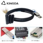 PCIE MINI SAS SFF-8088 26P to 4X SFF-8482 with Power Male Server Connection Cable