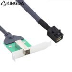 PCIE MINI SAS SFF-8644 36P female receptacle to SFF 8643 server Connection Cable - Image 2