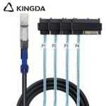 PCIE MINI SAS SFF-8644 36P to SFF 8482 2-in-1 Server Connection Cable - Image 3