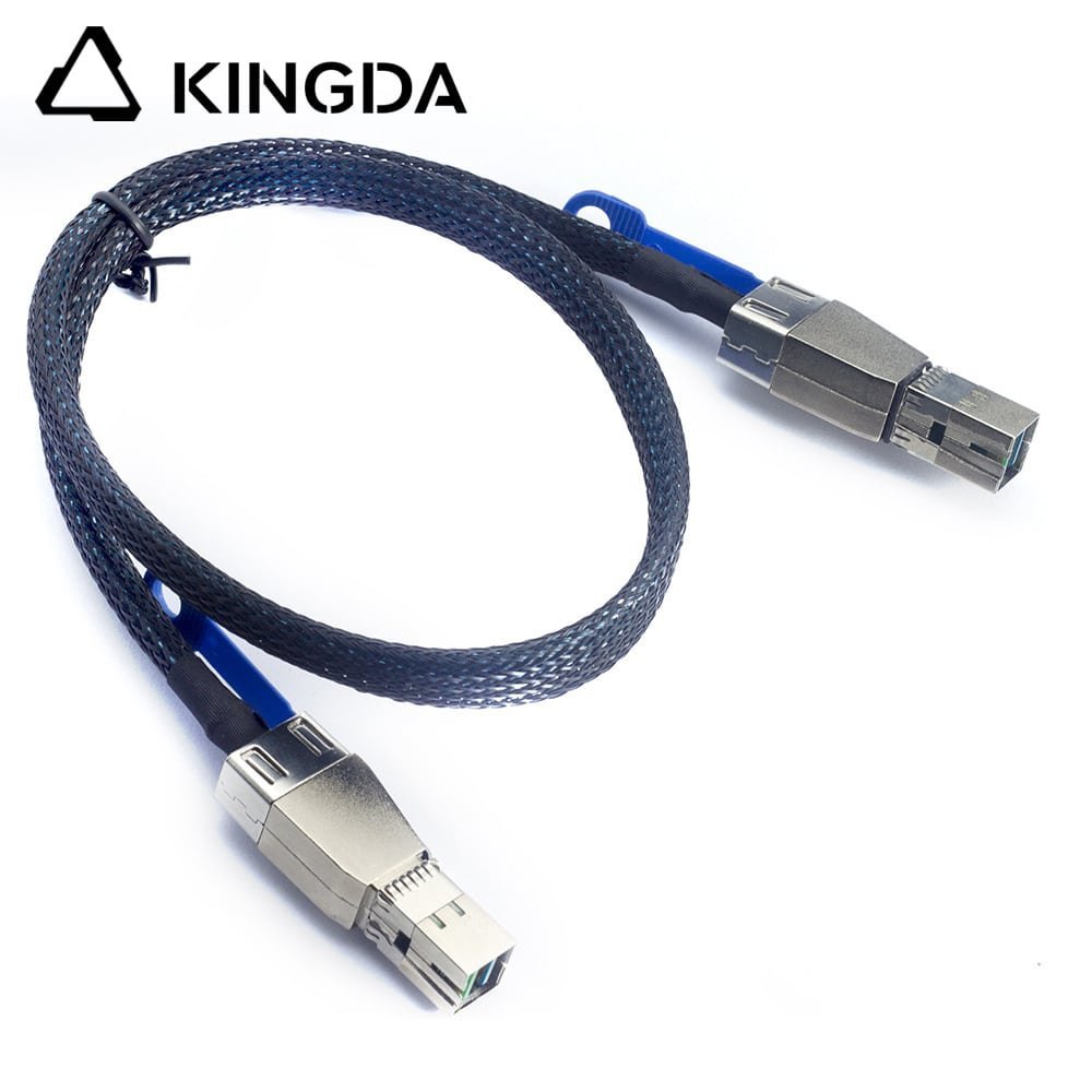 SFF-8644-36p-without-chipset-cable-2.jpg PCIE MINI SAS SFF-8644 36P male to SFF-8644 36P 8643 pin connection male server Connection Cable - Image 1