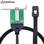 PCIE MINI SAS SFF-8644 36P female receptacle to SFF 8087 server Connection Cable - Image 5