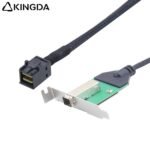 PCIE MINI SAS SFF-8644 36P female receptacle to SFF 8643 server Connection Cable - Image 3