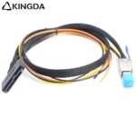 PCIE MINI SAS SFF-8644 36P to U.2 SFF 8639 with open power Server Connection Cable
