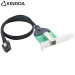 PCIE MINI SAS SFF-8644 36P female receptacle to SFF 8087 server Connection Cable - Image 6