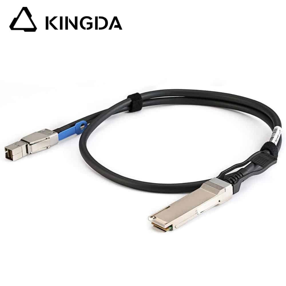 SFF-8644-to-QSFP-40G-SFF-8436.jpg PCIE MINI SAS SFF-8644 36P to QSFP 40G SFF 8436 server Connection Cable - Image 1