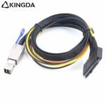 PCIE MINI SAS SFF-8644 36P to U.2 SFF 8639 with open power Server Connection Cable - Image 2