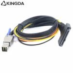 PCIE MINI SAS SFF-8644 36P to U.2 SFF 8639 with open power Server Connection Cable - Image 4