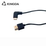 Ultra flexible and slim Standard 8K Ultra High Speed Right Angle right turn right bend MINI HDMI Cable 48Gbps C type HDMI cable Ultra slim wire - Image 6