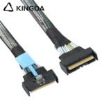 Slim SAS SFF 8654 MCIO 8I (74P) to MCIO 8I PCIE5.0 Data Connection Cable - Image 6