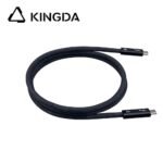 Coaxial Thunderbolt 4 cable 40Gbps Data Transfer aluminum case USB 4 Cable 40G 240W Fast Charging 5K@60Hz For Mac Book - Image 6