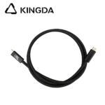 Coaxial Thunderbolt 4 cable 40Gbps Data Transfer aluminum case USB 4 Cable 40G 240W Fast Charging 5K@60Hz For Mac Book