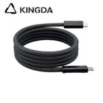 240W 120 G coaxial Thunderbolt 5 Magnetic cable 240W 80 G coaxial Thunderbolt 5 Data Transfer aluminum case Magnetic Cable 16K@60Hz resolution