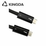 240W 120 G coaxial Thunderbolt 5 cable 240W 80 G coaxial Thunderbolt 5 Data Transfer aluminum case Cable 16K@60Hz resolution - Image 4