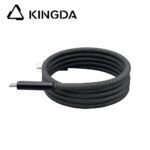 240W 120 G coaxial Thunderbolt 5 Magnetic cable 240W 80 G coaxial Thunderbolt 5 Data Transfer aluminum case Magnetic Cable 16K@60Hz resolution - Image 2