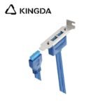 10G Usb 3.0 Panel Mount Dual Port To 20 Pin Motherboard Header Cable dual port usb 3.0 female to 20Pin cable - Image 2