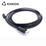 USB3.1 USB 3.2 5A 100W Type C  Male To USB C male 20Gb Gen 2 with E-mark Fast Charging High speed USB C PVC Cable