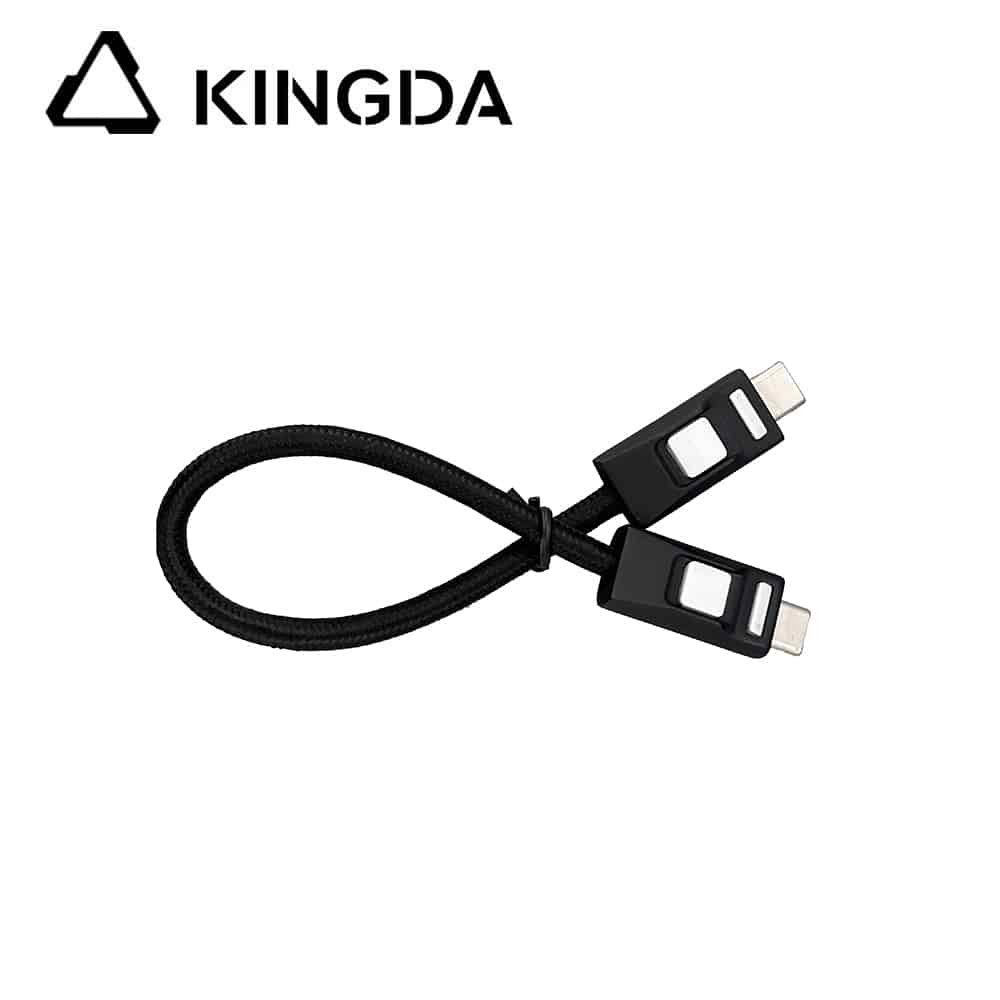 USB-3.1-with-clip-cable.jpg USB3.1 with clip USB 3.2 with lock 5A 100W Type C To C cable USB C with buckle 20Gb Gen 2 with E-mark Fast Charging cable High speed USB C with snap lock ABS shell Cable - Image 1