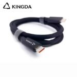USB3.1 USB 3.2 5A 100W Type C Male To USB C male 20Gb Gen 2 with E-mark Fast Charging High speed USB C PVC Cable - Image 3