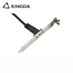 20Gbps USB 3.2 Gen 2 Key A Type E Male to USB Type C Female extension cable with front panel Mount Motherboard Header - Image 5