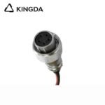 wiring harness waterproof connector female 5-pin aviation plug industrial medical equipment cable - Image 3