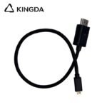 8K 60Hz micro HDMI male to HDMI with lock cable micro HDMI to HDMI with clip cable Micro HDMI to HDMI with bulk high speed HDMI 2.1 male to male cable - Image 2