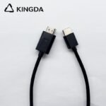 8K 60Hz clip HDMI A male to HDMI with lock cable HDMI with clip to HDMI with bulk high speed HDMI 2.1 male to male cable - Image 3