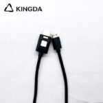 8K 60Hz Mini HDMI male to HDMI with lock cable mini HDMI to HDMI with clip cable mini HDMI to HDMI with bulk high speed HDMI 2.1 male to male cable - Image 3