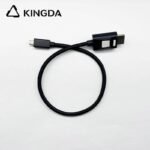 8K 60Hz micro HDMI male to HDMI with lock cable micro HDMI to HDMI with clip cable Micro HDMI to HDMI with bulk high speed HDMI 2.1 male to male cable - Image 4