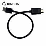 8K 60Hz clip HDMI A male to HDMI with lock cable HDMI with clip to HDMI with bulk high speed HDMI 2.1 male to male cable - Image 4