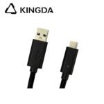 Rated for high temperature above 200 degrees (suitable for automotive applications) silicone USB 3.1 USB C male TO USB A male 10G High speed cable - Image 2