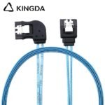 Straight SATA 7P to Left bend Left turn SATA 7P high-speed connection cables