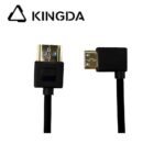 Ultra flexible and slim Standard 8K Silicone HDMI 2.1 Ultra High Speed Silicone right angle left turn left bend MINI HDMI Cable 48Gbps Type C Silicone HDMI cable Ultra slim wire - Image 3