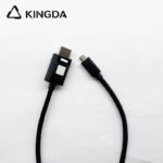 8K 60Hz micro HDMI male to HDMI with lock cable micro HDMI to HDMI with clip cable Micro HDMI to HDMI with bulk high speed HDMI 2.1 male to male cable - Image 6