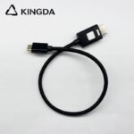 8K 60Hz Mini HDMI male to HDMI with lock cable mini HDMI to HDMI with clip cable mini HDMI to HDMI with bulk high speed HDMI 2.1 male to male cable - Image 6