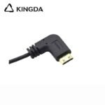 Ultra flexible and slim Standard 8K Ultra High Speed Right Angle right turn right bend MINI HDMI Cable 48Gbps C type HDMI cable Ultra slim wire - Image 4