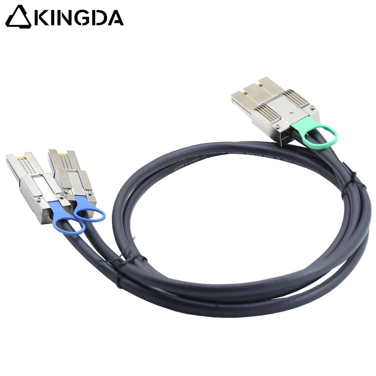 mini-sas-sff-8088-8i-68pin-to-mini-sas-sff-8088-cable.jpg PCIE MINI SAS SFF-8088 8X I/O 68P to 2 port dual SFF 8088 Server Connection Cable - Image 1
