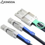 PCIE MINI SAS SFF-8088 8X I/O 68P to 2 port dual SFF 8644 Server Connection Cable - Image 2