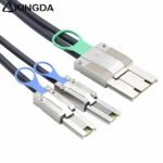 PCIE MINI SAS SFF-8088 8X I/O 68P to 2 port dual SFF 8088 Server Connection Cable - Image 2
