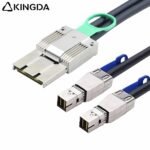 PCIE MINI SAS SFF-8088 8X I/O 68P to 2 port dual SFF 8644 Server Connection Cable - Image 3