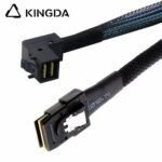 Mini SAS HD right angle 90 degree SFF-8643 to SFF 8087 High Speed Server Internal Connection cable - Image 4