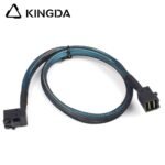 Mini SAS HD SFF-8643 to right angle 90 degree SFF 8643 High Speed Server Internal Connection Wire Harness - Image 5