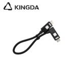 Right angle 90-degree right bend right turn USB3.1 with clip USB 3.2  with lock 5A 100W Type C To C  cable USB C with buckle 20Gb Gen 2 with E-mark Fast Charging cable High speed USB C with snap lock ABS shell Cable