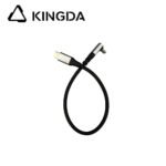 Right angle 90 degree USB3.1 USB 3.2 5A 100W Type C  Male To USB C male 20Gb Gen 2 with E-mark Fast Charging High speed USB C aluminum case