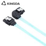 Straight SATA 7P to right bend right turn SATA 7P high-speed connection cables - Image 3