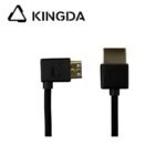 Ultra flexible and slim Standard 8K Silicone HDMI 2.1 Ultra High Speed Silicone right angle right turn right bend MINI HDMI Cable 48Gbps Type C Silicone HDMI cable Ultra slim wire - Image 4