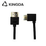 Ultra flexible and slim Standard 8K Silicone HDMI 2.1 Ultra High Speed Silicone right angle right turn right bend MINI HDMI Cable 48Gbps Type C Silicone HDMI cable Ultra slim wire - Image 5