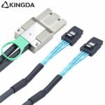 PCIE MINI SAS SFF-8088 8X I/O 68P to 2 port dual SFF 8087 Server Connection Cable - Image 5